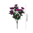 thumbnail image 3 of Artificial Greenerys Simulation Azalea Bouquet Reflecting Red Home Projectss Garden Fake Flowers Decorative Ornaments, 3 of 6