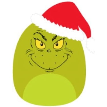 Squishmallows Official 5 inch Green Grinch - Child's Ultra Soft Stuffed Plush Toy