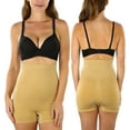 thumbnail image 3 of ToBeInStyle Women's High-Waisted Boyshort Shaper w/Bra Strap, 3 of 5