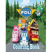 Robocar Poli Coloring Book (Paperback)