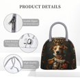 thumbnail image 4 of Disketp Modern Cute Dog Bolsa Térmica para Almuerzo, Lonchera con Abertura Amplia y Gran Capacidad, Organizador Reutilizable para Mujeres, Hombres y Adultos, 4 of 6