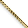 thumbnail image 2 of 14K Yellow Gold 1.7mm Semi-Solid Round Box with Lobster Lock Chain - 20", 2 of 8