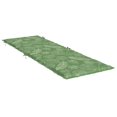 thumbnail image 2 of vidaXL Coussin de Chaise Longue Motif Feuille Tissu Oxford, 2 of 5