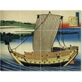 thumbnail image 1 of Ceramic Tile Mural-Katsushika Hokusai Ukiyo-E Painting 20. 17" w x 12.75" h using (12) 4.25 x 4.25 ceramic tiles, 1 of 3