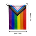thumbnail image 1 of SXcggal One Inclusive Gay Yard Rainbow Garden Flag Single-sided Flag Practical Artistic Beautiful Desktop Decoration, 1 of 6