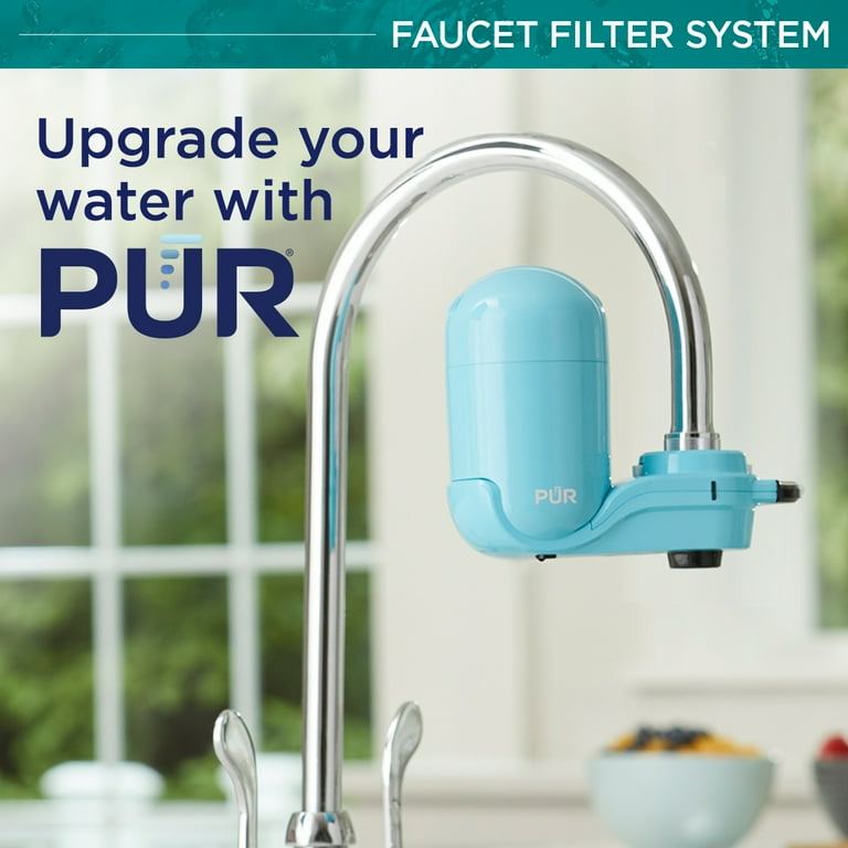 Pur Faucet Water Filter System, FM2700G, Sea Glass Pur Faucet Water Filter System, FM2700G, Sea Glass