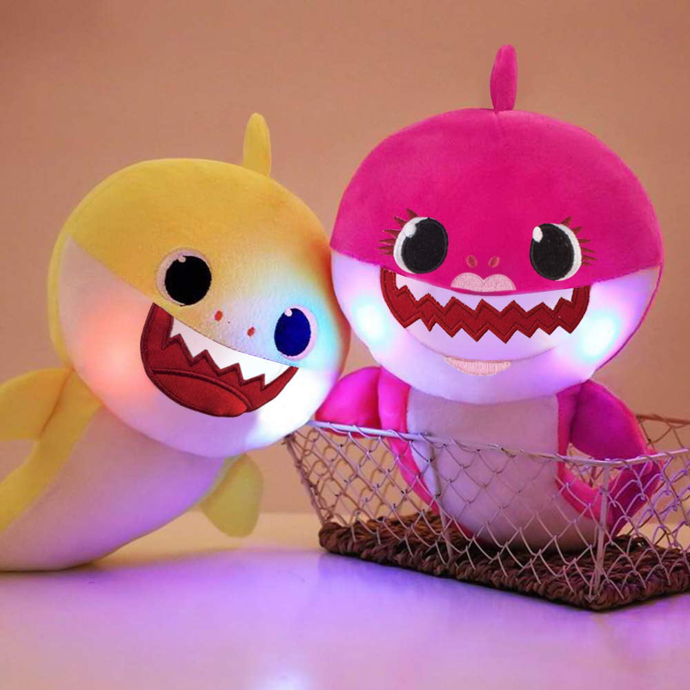 HOT Baby Shark toy with Music Sound Cute Animal Plush Singing English Doll 