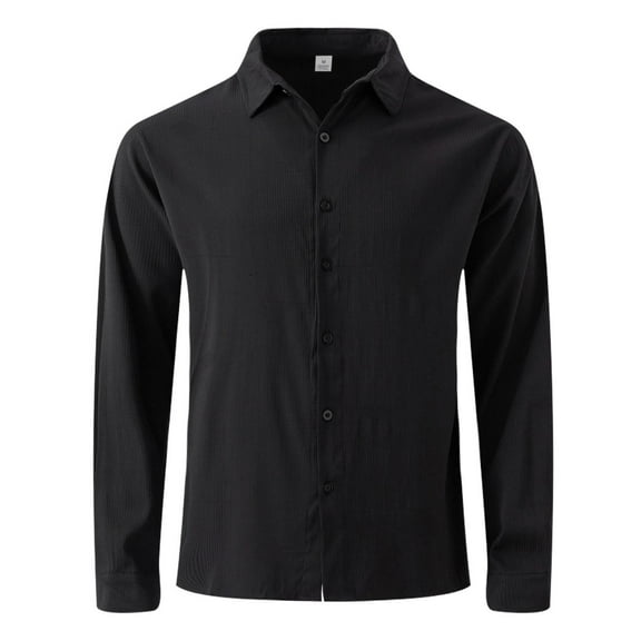 Tawop Shirts for Men Long Sleeve Shirts Button-Up Shirts ,Size L