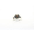 thumbnail image 4 of Heaven Crafts Raw Pyrite Gemstone Ring Rough Stone Sterling Silver 925 Dainty Minimalist Jewelry Unisex Gift Ring, 4 of 5