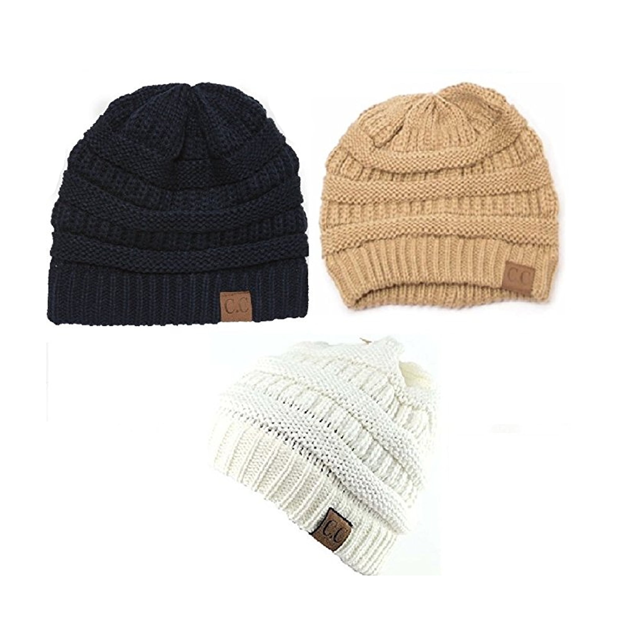 3 Pack | Tights Thick /& Warm Cable Knit Detail High Waist