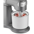 thumbnail image 3 of Cuisinart IC‑50C Fresh Fruit & Ice Cream Maker Attachment, Stainless Steel, Compatible with Cuisinart Precision Master Stand Mixers (SM‑50 Series), 3 of 7