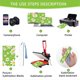 thumbnail image 4 of 90Pcs Sublimation Blank Bookmarks, Sublimation Blank Products DIY Bookmark Craft Projects Sublimation Double Sublimation, 4 of 5