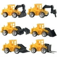 thumbnail image 1 of MMolecule Children's Toys Vehicle Sliding Inertias Excavator Mini Engineering Education, 1 of 6