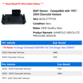 thumbnail image 2 of MAP Sensor - Compatible with 1997 - 2004 Chevy Venture 1998 1999 2000 2001 2002 2003, 2 of 2