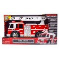 thumbnail image 2 of Sunny Days Entertainment Maxx Action Camión de bomberos grande de 12 pulgadas - Vehículo de luces y sonidos con escalera extensible | Neumáticos motorizados y de agarre suave | Juguetes de camión de b, 2 of 5