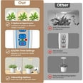 thumbnail image 2 of Grow Lights for Indoor Plants Full Spectrum Plant Lights for Indoor Growing with withTimer Color Modes Brightness Height Adjustable Wood Grain Plant Growing Lamp, 2 of 8