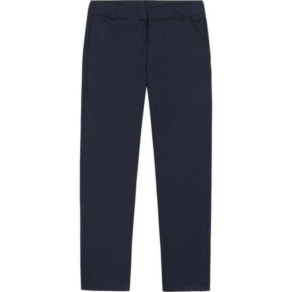 Pantalones Nautica para niñas grandes, pernera recta, azul marino, talla 16