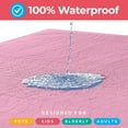 thumbnail image 6 of Utopia Bedding Washable Underpads 34" x 36" (Pack of 4), Waterproof Reusable Heavy Absorbency Incontinence Bed Pads for Adults, Kids, Elderly and Pets, Bedwetting Pads for Sofa and Couch (Pink), 6 of 7