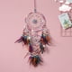 thumbnail image 5 of Regalo de cumpleaños, decoración de plumas de estilo retro, atrapasueños colgante, campanillas de viento probadas profesionalmente, 5 of 8