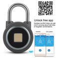 thumbnail image 4 of Cerradura inteligente antirrobo sin llave, candado recargable, aplicación Bluetooth para teléfono móvil para mochilas, 4 of 8