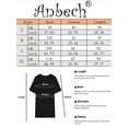 thumbnail image 5 of Anbech Women's 3/4 Sleeve Chiffon Blouse Shirt 2024 Trendy V-Neck Flowy Elegant Business Casual Tshirt, 5 of 7