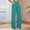 !Light blue, variant on BODOAO Womens Wide Leg Yoga Pants with Pockets High Waisted Casual Lounge Loose Dress Palazzo Pants Yoga Trousers Wide Leg Trousers Sports Trousers Work Casual Trousers with Green L