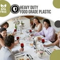 thumbnail image 5 of Crown Display Plastic Forks and Spoons Disposable Cutlery Sets, Black, 120 Pieces, 5 of 5
