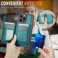 thumbnail image 4 of Funda tipo cartera Usroom compatible con Magsafe para iPhone 16 Pro Max, 4 of 9