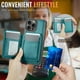 thumbnail image 4 of Funda tipo cartera Usroom compatible con Magsafe para iPhone 15 Pro Max, 4 of 9