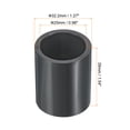 thumbnail image 2 of Unique Bargains UPVC Pipe Fitting 25mm Socket, 2 Pack Straight Coupling, Dark Grey, 2 of 5