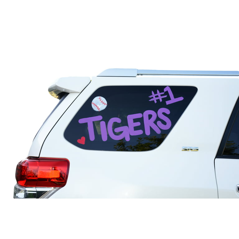 CAR WINDOW MARKERS. Temp. Paint for car or home glass windows Graduations  Sports 