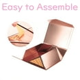 thumbnail image 5 of JINMING Gift Box with Lid, Bridesmaid Box for Gift Packaging, 9x9x3.4 inche, Rose Gold, 5 of 7