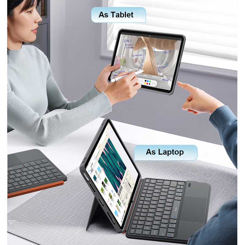 WiWU Bluetooth Keyboard for iPad Air 13 11 2024 Detachable Keyboards with Lightweight Wireless Keyboard for iPad Pro 13 12.9