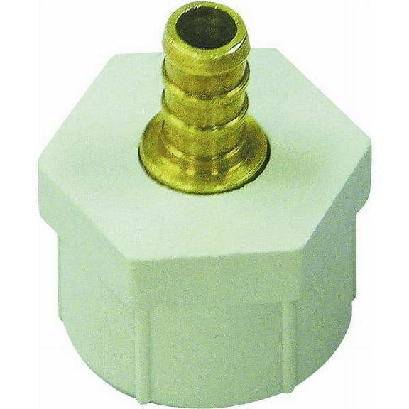 SHARKBITE/CASH ACME LFP-719 3/4" Lead Free Brass Barb Insert x 3/4" Female Pipe Thread Swivel