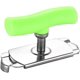 thumbnail image 5 of Abridor de tarros, abridor de tarros ajustable para artritis sin esfuerzo para personas mayores, abridor de tapa giratoria de acero inoxidable, abridor de accesorios de cocina (verde), 5 of 5