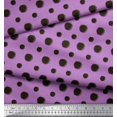 thumbnail image 2 of Soimoi Cotton Jersey Fabric Dots Dots Print Fabric by the Yard 58 Inch Wide, 2 of 3