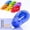 Multicolor Glue Tape, variant on Marsrock Double-Sided Tape Roller for Scrapbooking 6-Pack (0.31IN x 30FT) Adhesive Tape Glue Runner, Scrapbook Supplies and Craft Supplies for Scrapbooking, Gift Wrapping and Photo Tape