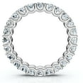 thumbnail image 2 of Pompeii 2 cttw Diamond Eternity Ring U Prong 14k White Gold Wedding Band (H-I,I1), 2 of 5