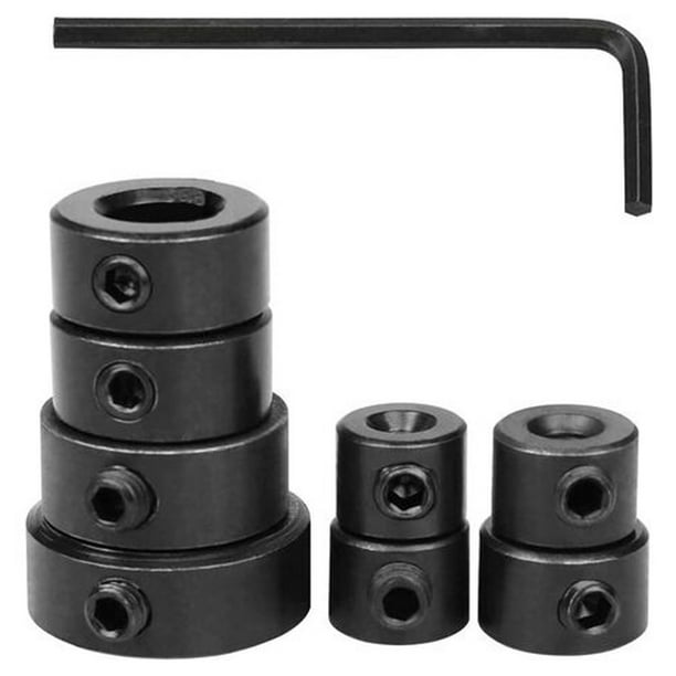 Prevención de penetración de brocas de acero con alto contenido de carbono, profundidades de perforación precisas con tope de profundidad de perforación ajustable, anillo de límite para tareas