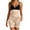 Beige, variant on Joyshaper 2 Pack Waist Cross Compression Shapewear Shorts for Women Tummy Control Body Shaper Thigh Slimmer Panties Fajas Colombianas