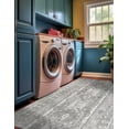 thumbnail image 5 of Unique Loom Portland Collection Area Rug - Depoe (6' 1" x 9' Rectangle Gray/Ivory), 5 of 9
