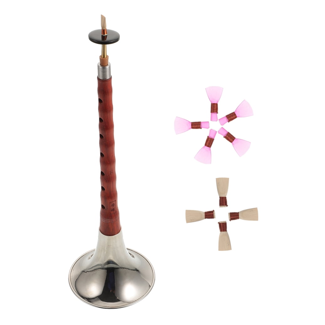 Pretyzoom 1Set Practical Chinese Suona Musical Instrument Lightweight and Rust Resistant