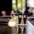 thumbnail image 3 of OUNONA 1 Set Aluminum Sugar Bowl Golden Storage Swan Shape for Home Use and Party, 3 of 8