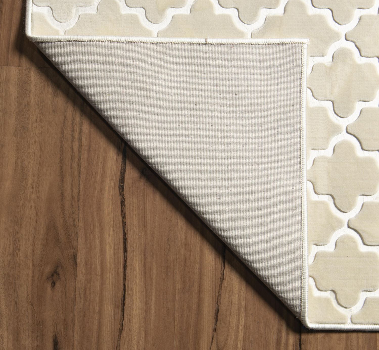 Evolution Trellis 5 ft. x 7 ft. 6 in. Area Rug, Ivory