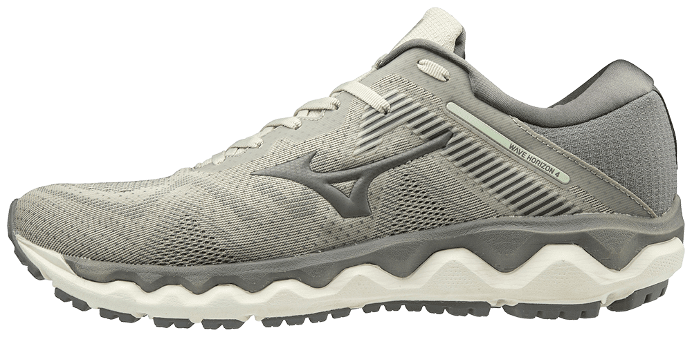 Mizuno Wave Harizon 4 R022B006 Mens Gray Mesh Lace Up Athletic Running Shoes 9 