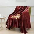 thumbnail image 6 of Dvumao Blankets and Throws, Summertime Blankets Soft Fuzzy Warm Multifunctional Cover Blanket Napping Blanket Flannel Gift Blankets Bed Cozy Machine Washable, Mom Gifts, 6 of 9