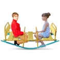 thumbnail image 5 of Ambifirner Kids Totter Outdoor Seesaw Double Or Triple Seesaw Swinging: Rocker Teeter Totter Outdoor Park Playground Equipment for Youth Junior Kids, 5 of 8