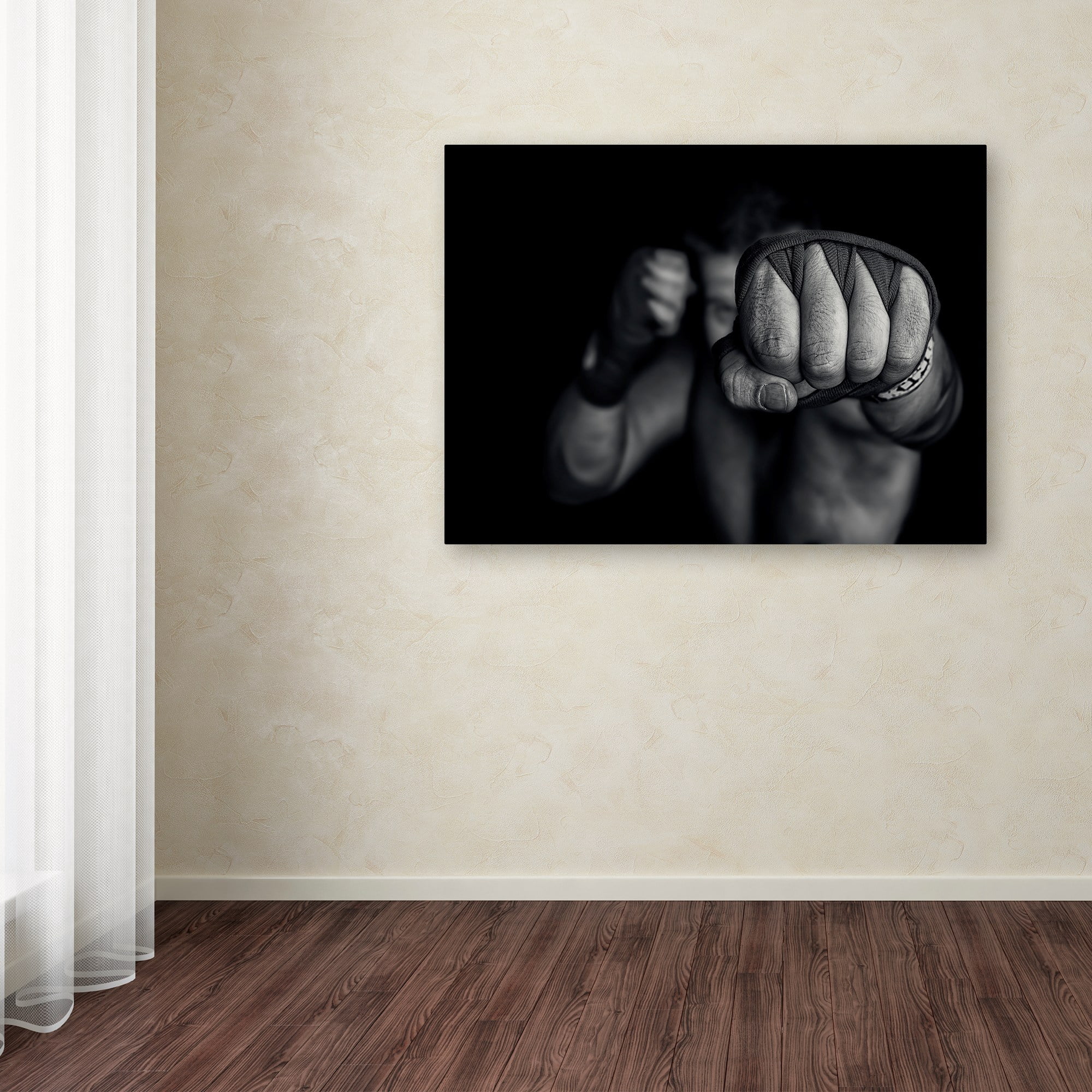 Adrian Vrican 'Left Wing' Canvas Art