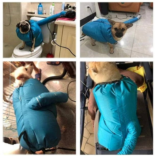 Waterproof Pet Drying Bag Dog Dryer Fast Low Noise Easy Pet Tool Suitable for Dogs to Quickly Dry Hair After Bathing Works with Hair Dryer Anti L Walmart