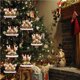 thumbnail image 4 of De Adornos Familiares De Renos, Adornos Colgantes De Renos De Madera, De Navidad Vívidos, Adornos Familiares De Renos Para Casas, Bares, Tiendas, Árboles De Navidad 7 Piezas Speravity HA016147-00, 4 of 7